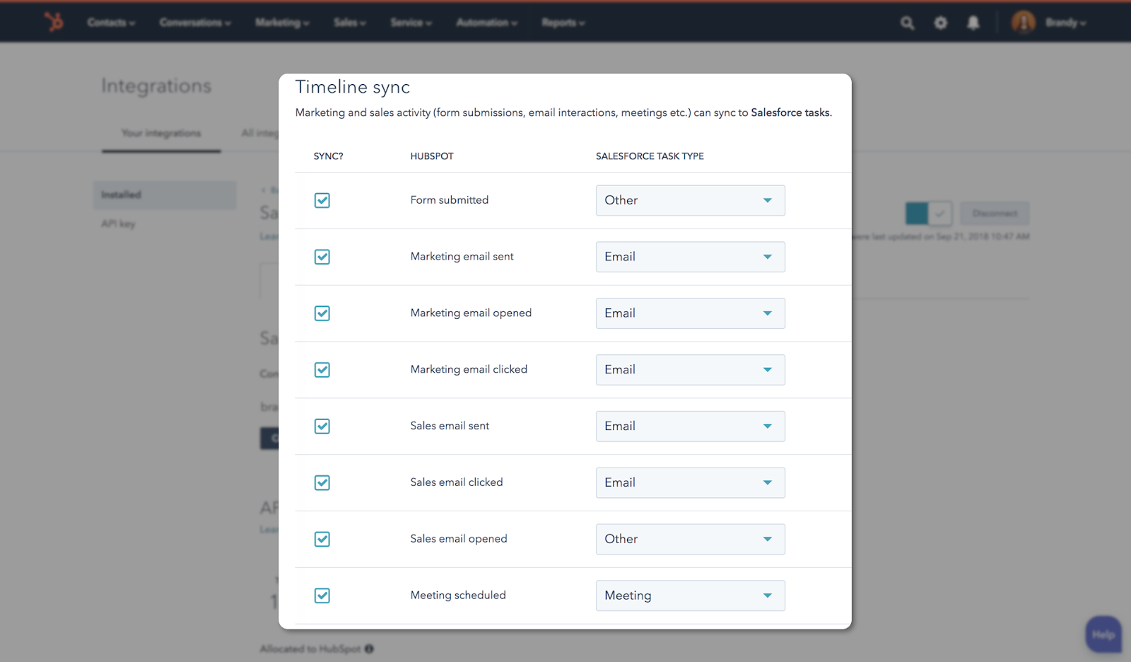 Hubspot-integration